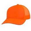 Blaze orange structured front with mesh back 