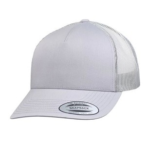 Big silver trucker mesh cap for Big Heads only. 