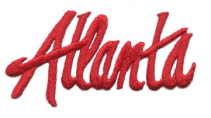 Red Atlanta Emblem 